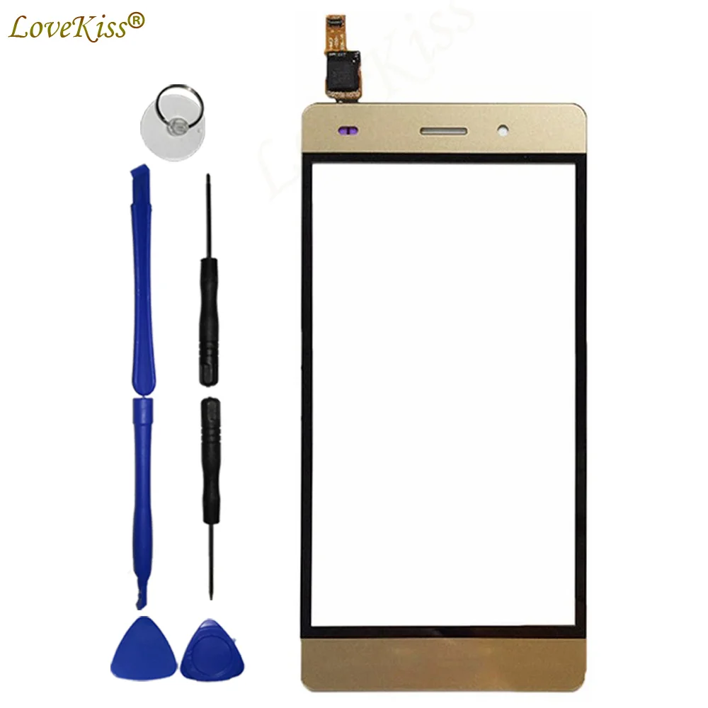 Передняя панель P8Lite для Huawei P8 Lite ALE-L21 L04 TL00-L23 сенсорный экран ЖК-дисплей