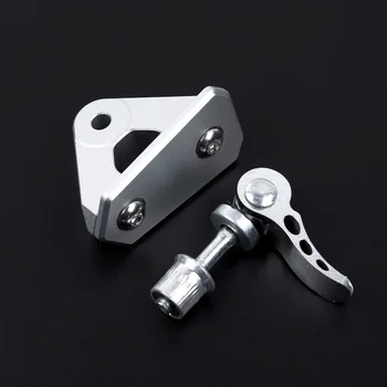 

1 Pc High Quality Acrylic CNC Aluminum Motorcycle Clip On Windscreen And CNC Aluminum Block Deflector Extension Spoiler