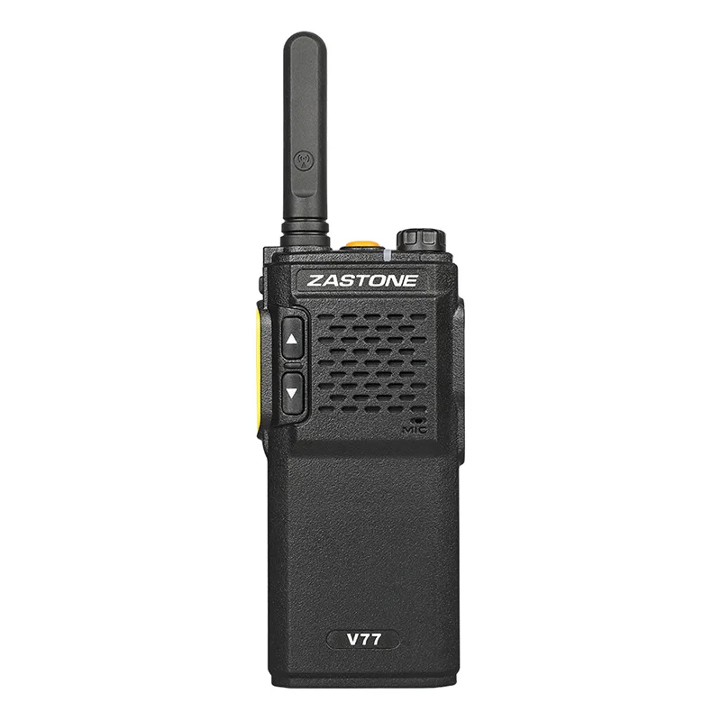 (10 шт.) Zastone V77 мини иди и болтай Walkie Talkie UHF 400 470 МГц двухстороннее Любительское
