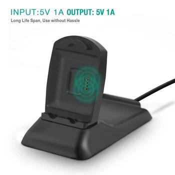 

Anti-slip High-Friction Smartwatch Charger Dock Station for Smart Watch Mobile Phone 5V 1A 150CM