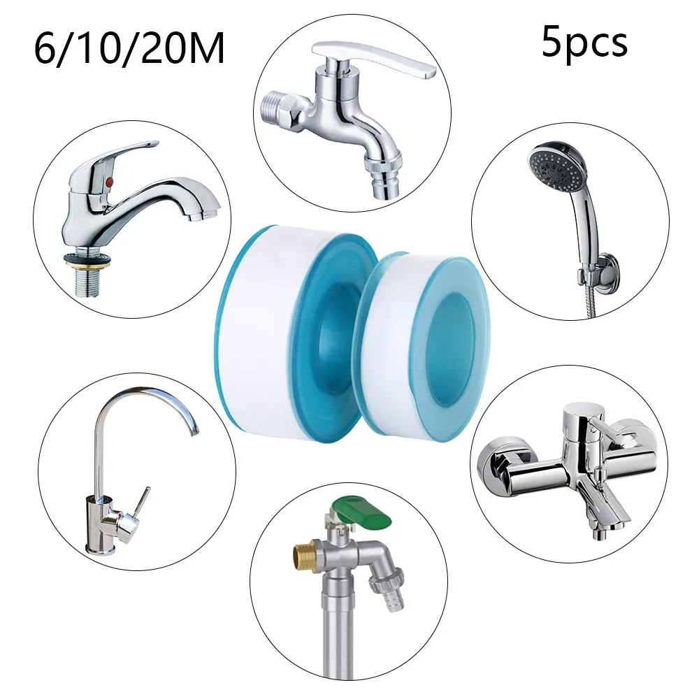 1Roll Teflon Plumbing Fitting Thread Seal Tape 18mm*20m PTFE For Water Pipe Hot