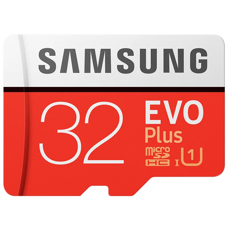 Карта памяти SAMSUNG EVO Plus HD Micro SD 128G 64 Гб U3 32 Гб U1 класс 10 карта MicroSD UHS-I карта MicroSD смартфон планшетный ПК - Емкость: 32GB U1 R95MBs