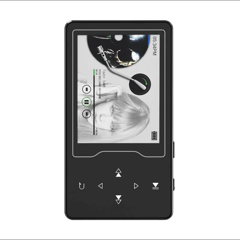 New RUIZU D08 Mp4 Player Usb 8Gb 16G Storage 2.4inch HD Screen Built-in Speaker fm Radio E-Book portable Music video Player