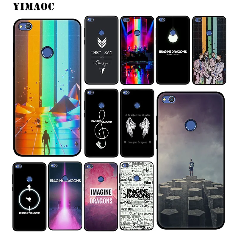 YIMAOC Imagine Dragons Rock Soft Case for Huawei Mate 20 10 P30 P20 Pro P10 P9 P Smart Z 2019 &amp Nova 3 3i Lite |
