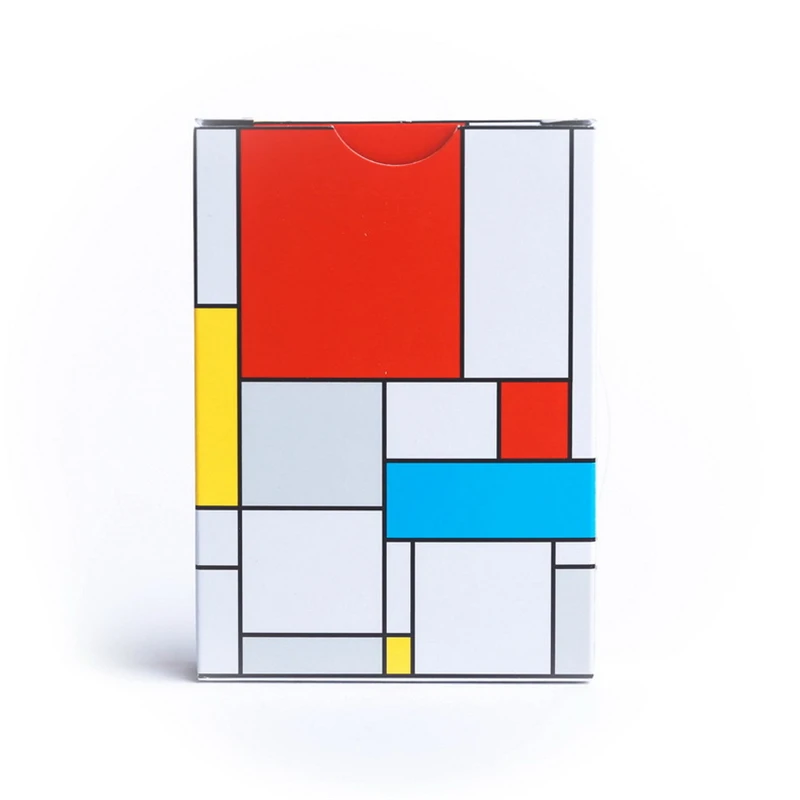 Goedkoop 1 Dek Mondriaan Speelkaarten Limited Edition Deck door Nicholas Earl amp; Toomas Pintson Close Up Magic Kaarten Goocheltrucs