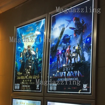 

Aluminum LED Light Box Cinema LED Movie Poster Frame