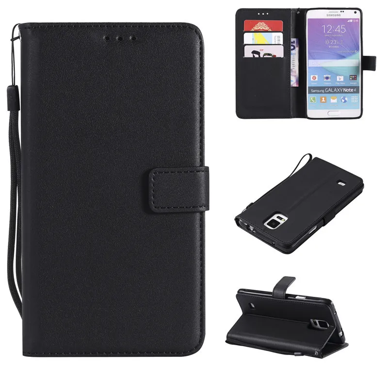 

For Samsung Galaxy Note 4 Case PU Leather Flip Phone Case Cover SFor Samsung Galaxy Note 4 Note4 N910 N9100 N910F N910C SM-N910F
