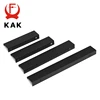 KAK Fashion Black Hidden Cabinet Handles Aluminum Alloy Kitchen Handles Cupboard Pulls Drawer Knobs Furniture Room Door Hardware ► Photo 3/6