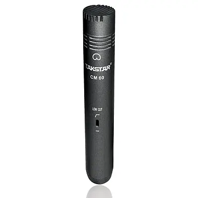 Высокое качество Takstar CM-60 Профессиональный звукозаписывающий микрофон вышеуказанного типа конденсаторный микрофон для музыкального инструмента
