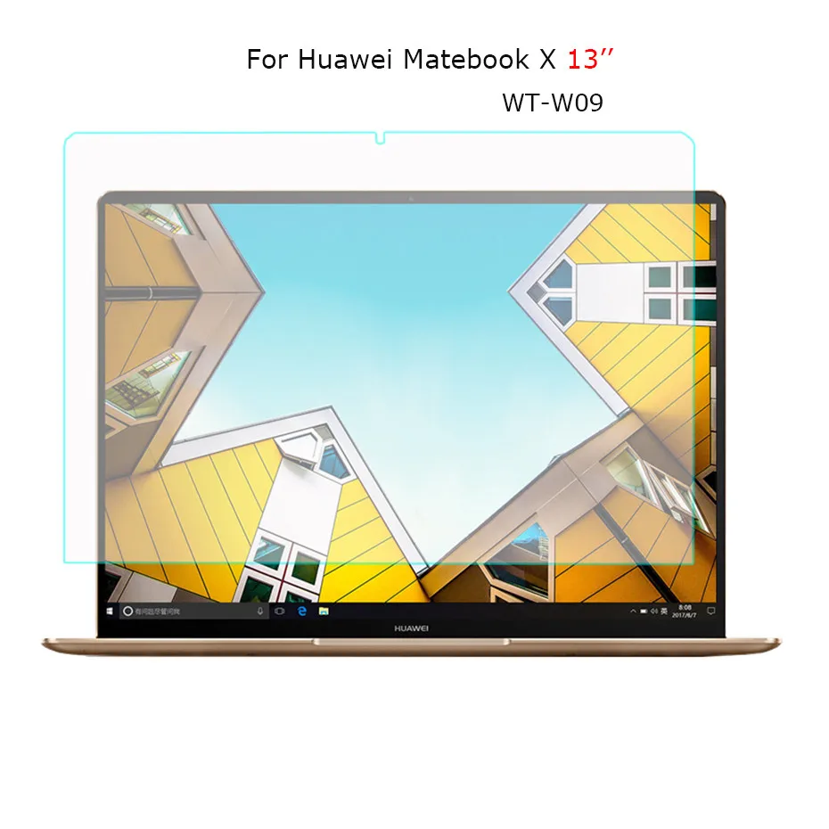 Для huawei MateBook X 1" MateBook X Pro 13,9 пленка из закаленного стекла для huawei Matebook E 12 дюймов стеклянная защита экрана - Цвет: For Matebook X