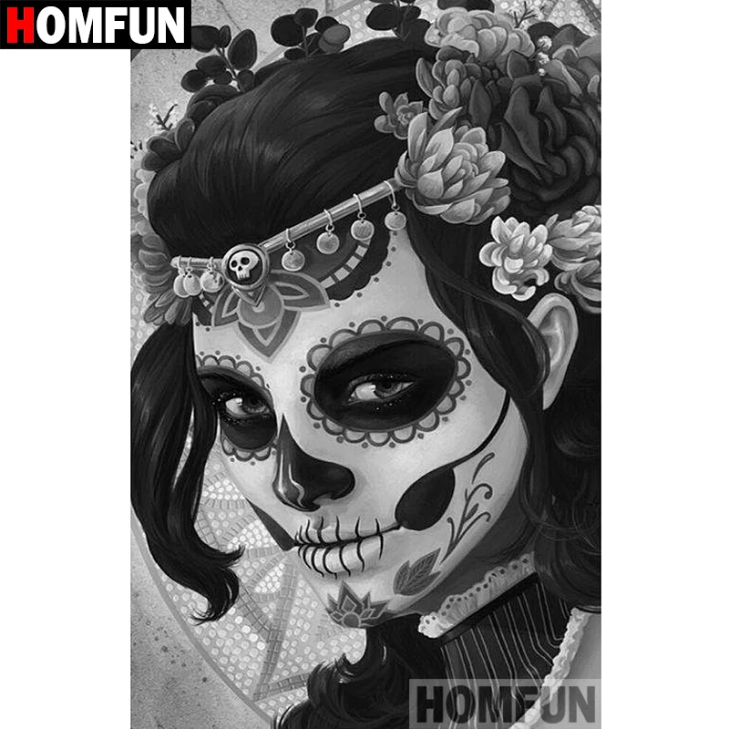 HOMFUN 5D DIY Diamond Painting Full Square/Round Drill &quotTaro woman&quot 3D Embroidery Cross Stitch gift Home Decor A01461 | Дом и сад