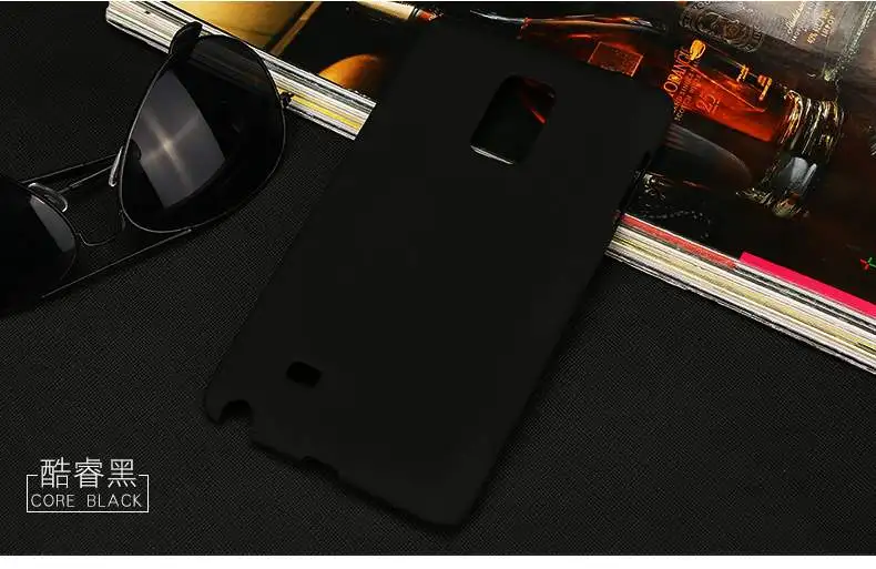 Гладкий масляный Жесткий пластиковый Чехол для телефонов samsung Galaxy Note Edge N9150 Роскошный тонкий чехол для Note Edge