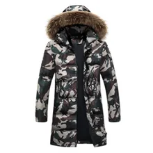 Модное мужское пальто, приталенная Мужская парка, камуфляжное повседневное зимнее пальто размера плюс, Мужское пальто, Высококачественная хлопковая одежда, Y-015