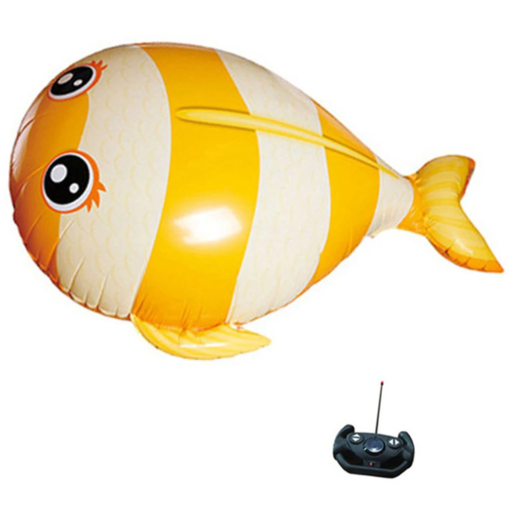 Infrared RC InflatableRemote Controlled Flying Dolphin/Fish Ballon Kids Children Toy Party Favors Birthday Gifts