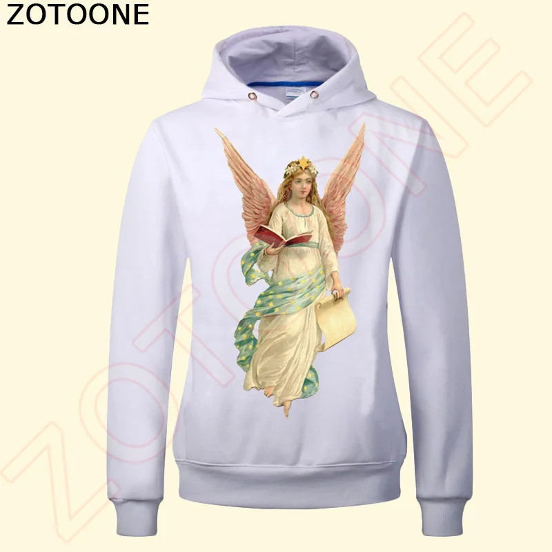 ZOTOONE Angel патч с железом для одежды, футболка, платье, сделай сам, угол, украшение для девочки, переводные наклейки для одежды C