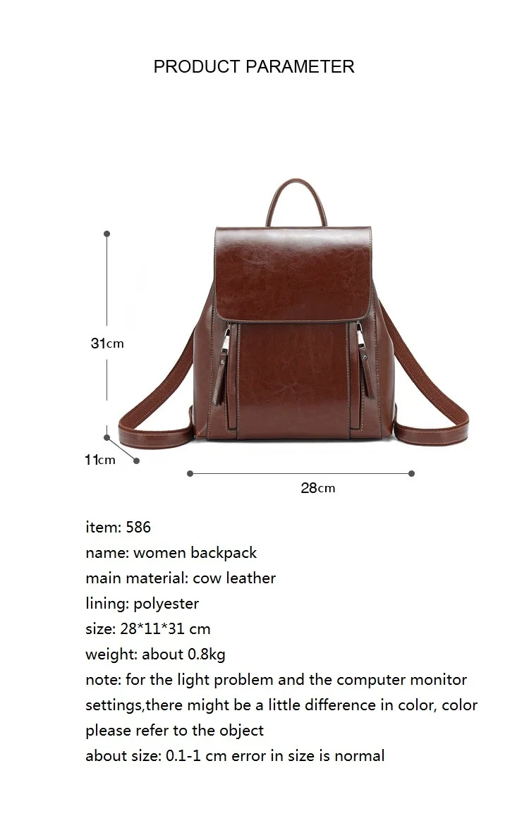 women backpack leather (7)
