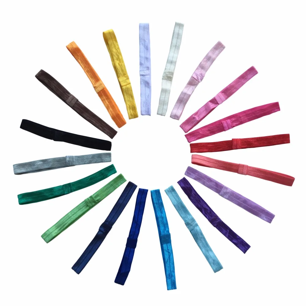 

Baby girl Interchangeable Stretch Elastic Headbands 20 pcs/lot Kids Hair Accessories A059-5