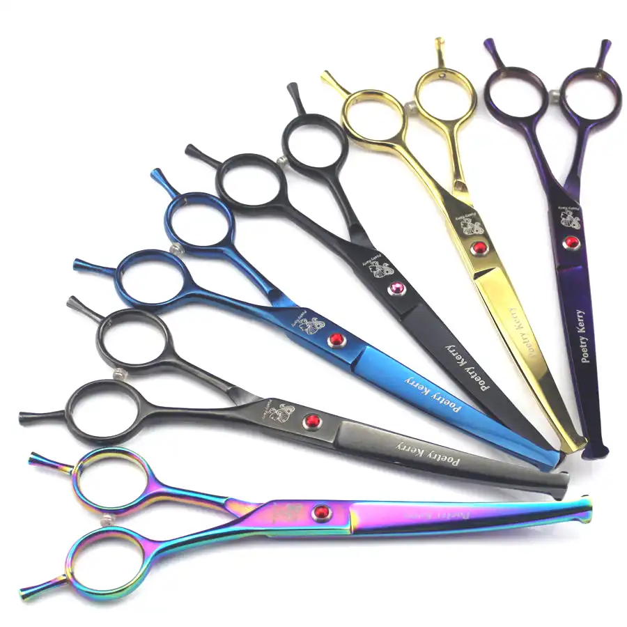 curved shears for dogs