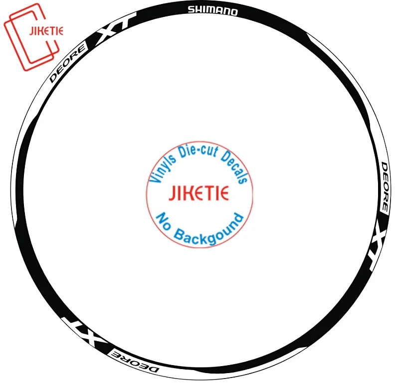 XT 2 колеса/набор горный велосипед MTB обод наклейки 26 ''27,5'' 29er дюймов колеса наклейки велосипед наклейки колеса