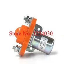 Обычный домашний оранжевый 24 V 200A DC контактор ZJ200D для электрический Туристический Тренер или экскурсионный автомобиль электрические паллетные тележки