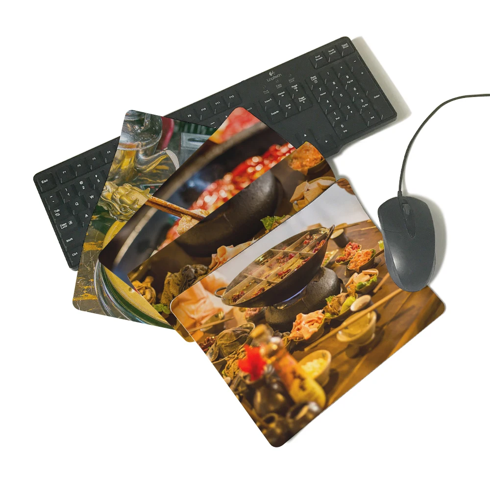 congsipad News Chinese Style Hot Pot Sell New Small Size Not Lock Edge Mouse Pad Non-Skid Rubber Speed Version Pad