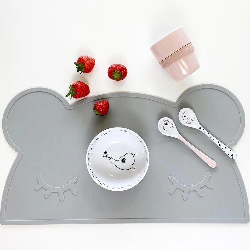 

ONEUP Baby Kids Placemat Anti-Slip Coaster waterproof Oilproof Table Mat Heat-Resistant Mat For Table Decoration Plate Placemats