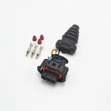 10 наборы для ухода за кожей 3 pin синхронизация датчик давления на входе разъем для Ford Falcon BA/BF Aux XR6 осевой с резиновым сапогам, 1928403966