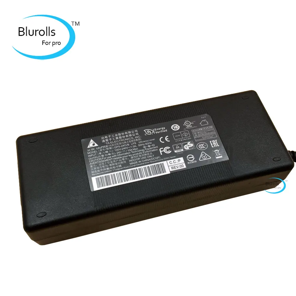 

Blurolls power adapter for Ultimaker 2, Ultimaker 3 3d printer power supply UM2 , 24V, 10A