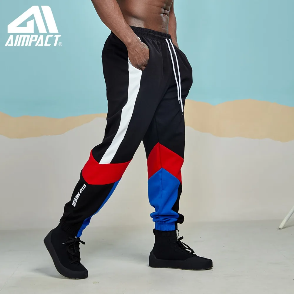 Aimpact Jogging Pants for Men Cotton Hip Hop Hipster Joggers Streewears