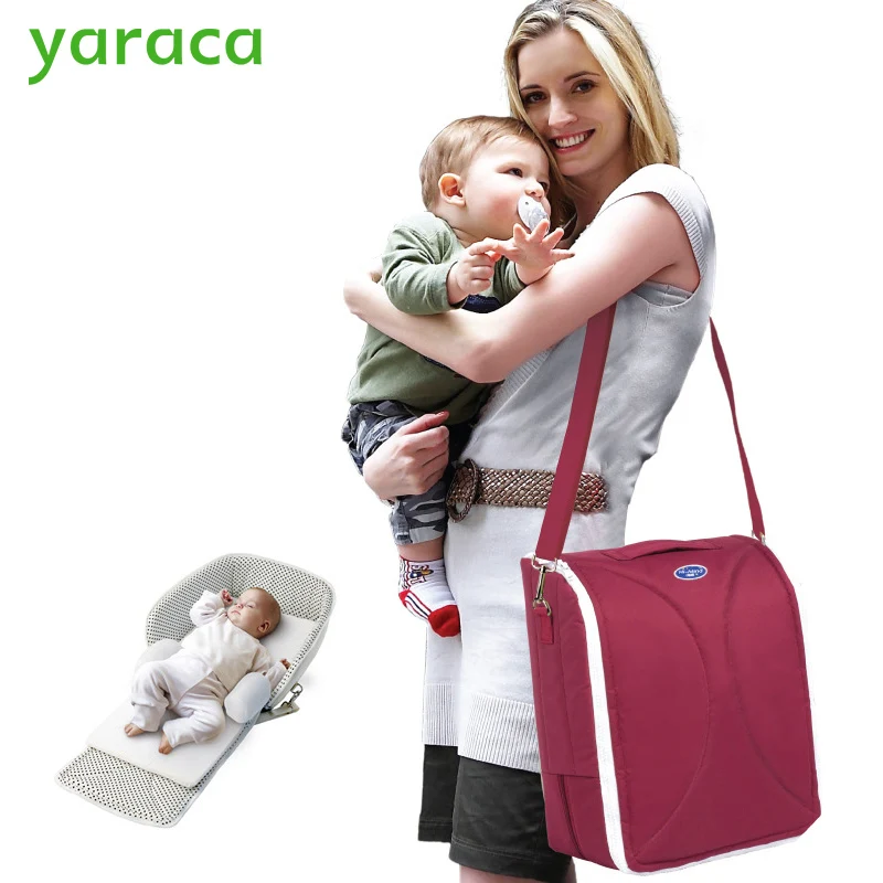 Lightweight Portable Baby Crib Folding Baby Bed For Travel Multi