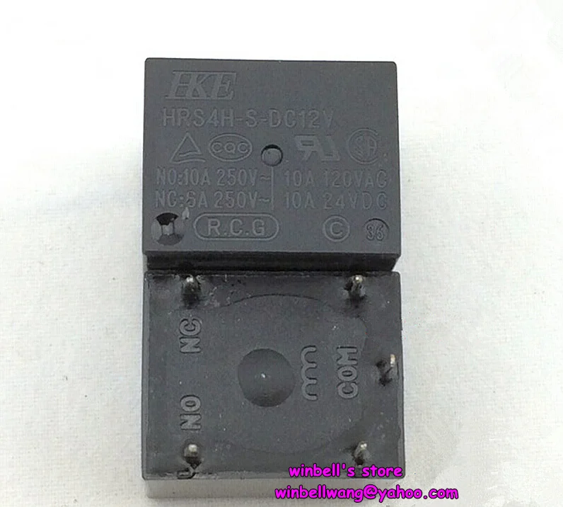 Power relay HRS4H S DC12V C 5pins one set transformation 10A/250VAC T7 ...