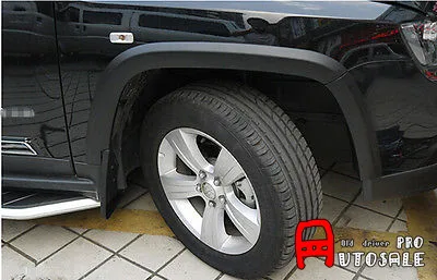 Качество для Jeep Compass 2011- черный Крыло вспышки колеса арки тела двери удлинительные Комплекты 10 шт
