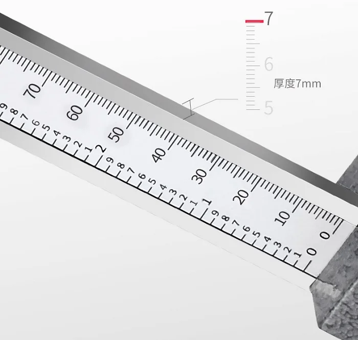 0-600 мм, штангенциркуль с нониусом для ручного колеса, штангенциркуль с горкой для высоты, штангенциркуль для тележки