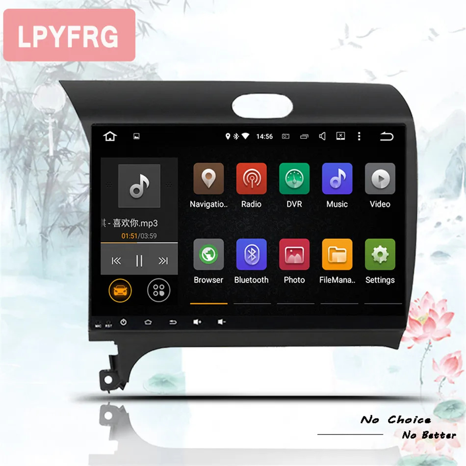 Sale 10.1" Android 9.0 Stereo Car DVD GPS for Kia CERATO K3 FORTE 2013 2014 2015 16 radio video player wifi 1024*600 4G RAM SAT NAVI 2