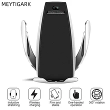 S5 Car Phone Holder Automatic Soporte Celular Para Auto Telefoonhouder Smartphone Voiture For Phone In Car Cell Phone(China)