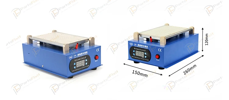 New Version Built-in Silent Vacuum Pump LCD Separator Machine for iPhone Samsung LCD Refurbish TBK-988 -6