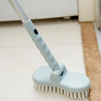 

Cleaning Brush Scalable rotatable Cleaner Bathroom Ceiling Kitchen Multi-Purpose uses Long handle brush wall corner