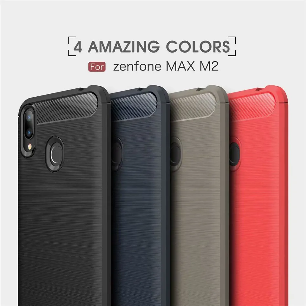 

Чехол для Asus ZenFone Max M2 ZB633KL, роскошный полностью Мягкий силиконовый чехол 6,3 дюйма для Asus ZenFone Max (M2) ZB633KL, чехлы для телефонов