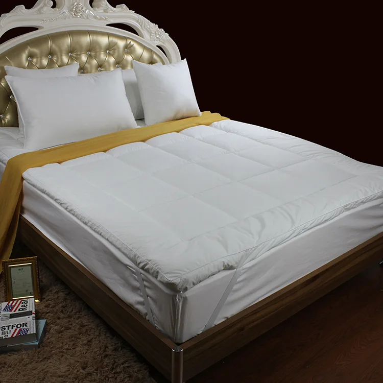  Ultra-Soft Full Mattress Toppers Polyester Filling bed- Plush 2 Inch Thick Mattress Pad Cover Fits 