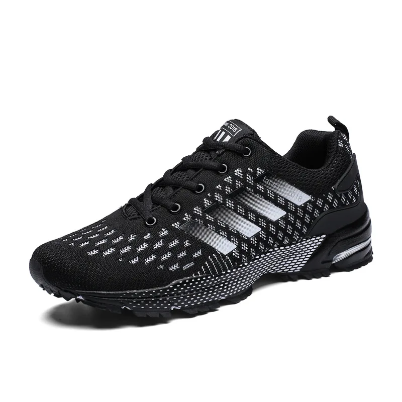 

Big Size Popular Comfortable Mens Running Shoes Good Quality Waterproof Sneakers Damping Wear Resistant sport Shoes 2019 New