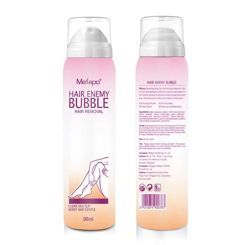 

Dropshipping Sprayaway Painless Hair Removal Cream Depilatory Cream Smooth Skin Body Master Removal Cream Foam Mousse