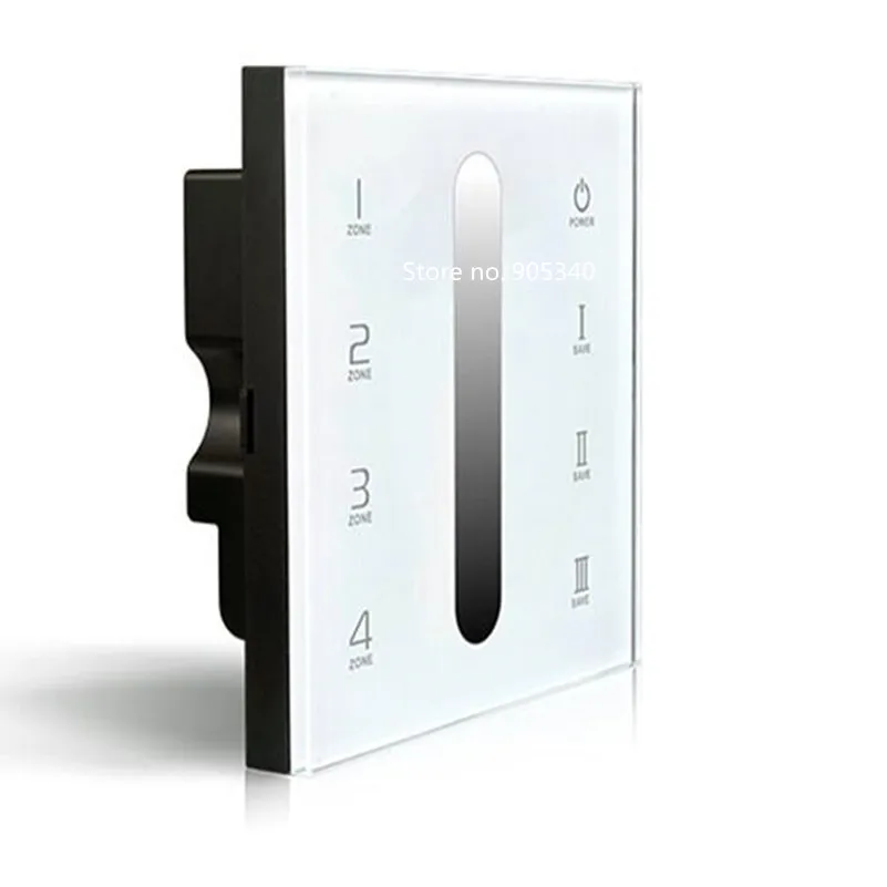 

D5 Touch Led Controller led dimmer DMX512 4 Zones control DC12-24V Dimming Touch Panel LED Controller 5 YEAR WARRANTY