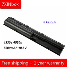 7 xinbox 5200 мА/ч, 10,8 V HSTNN-IB2R HSTNN-LB2R HSTNN-OB2T ноутбук Батарея для hp Probook 4330s 4430s 4530s 4545s 4740s 633805-001 аккумулятор большой емкости