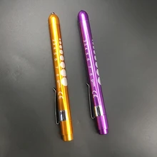 Ручка Тип Карманный Медицинский карманный фонарик свет Отоскоп Офтальмоскоп светодиодный фонарик первой помощи для стоматологической проверки горла