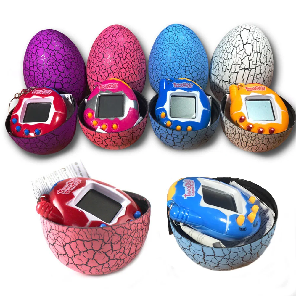 Funny Tamagochi Dinosaur Egg Tumbler Virtual Cyber Digital Pets Electronic Game pet Machine Dropshipping Tamagochi Girl Toys (2)