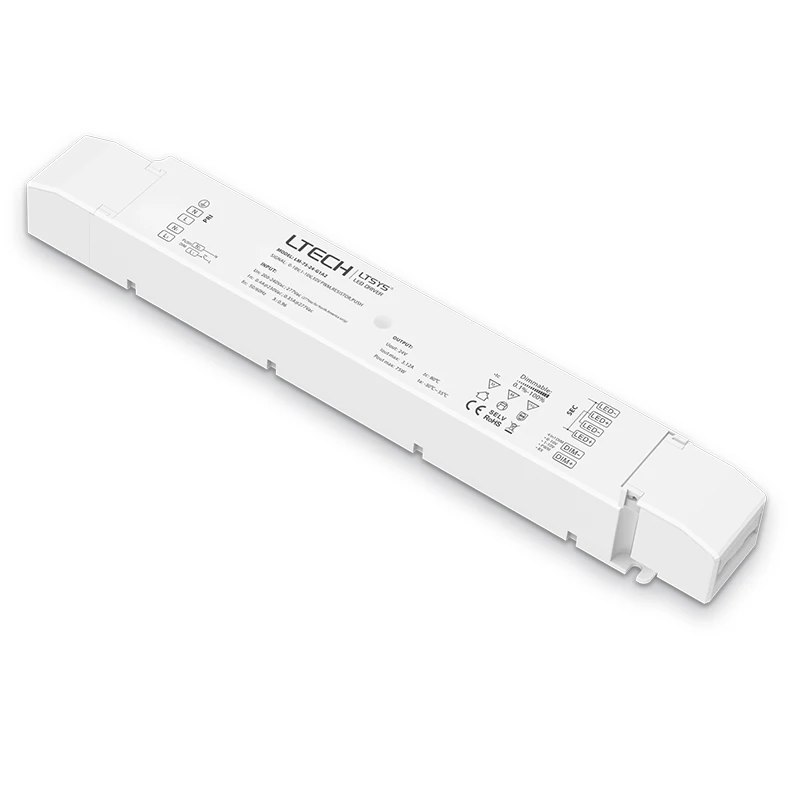 

LTECH LM-75-24-G1A2 0-10V 1-10V dimming driver;AC200-240V input;75W 24V DC 3.1A output Constant Voltage Led Power Driver