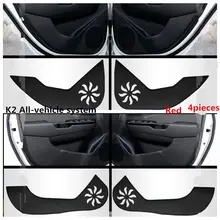 TAIJS estera de puerta de Estilo de La Moda para KIA Soul K2 K3 K4 K5 Cerato Sorento KIA Kick pad