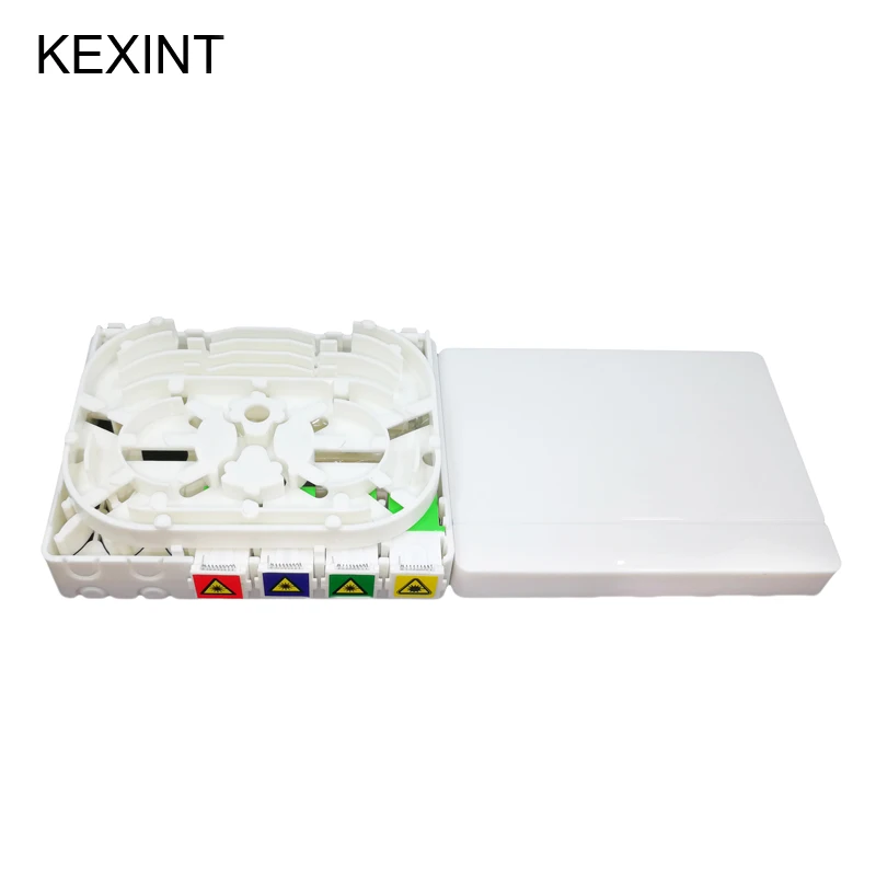 KEXINT FTTH 4 жильный волоконно оптический с адаптерами распределительная Клеммная