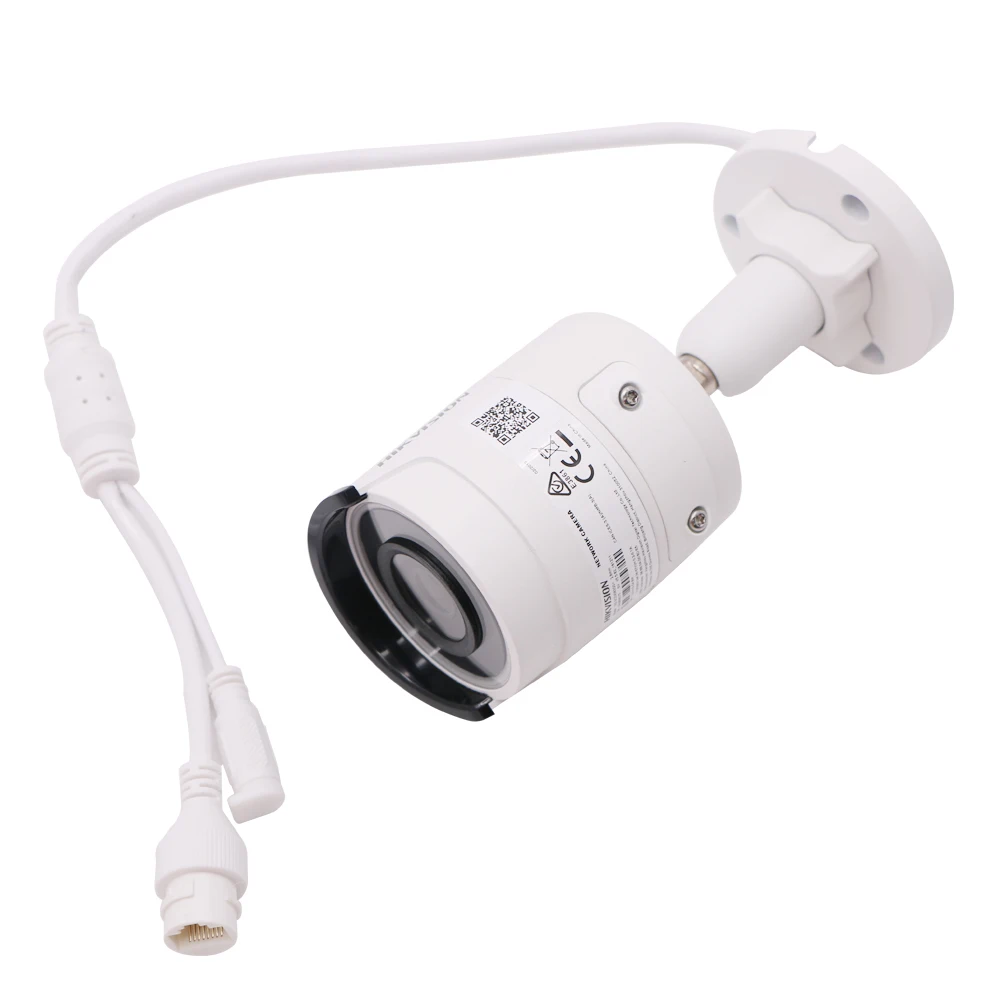 Hikvision 8MP 4K Bullet IP камера PoE домашняя/уличная Всепогодная видео CCTV охранное
