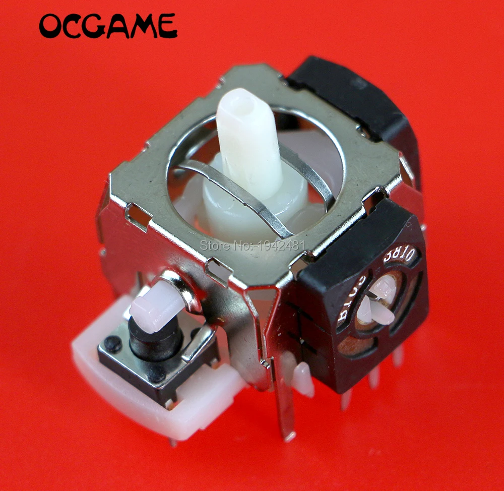 

OCGAME 5pcs/lot FOR XBOX 360 PS3 controller 3D Analog joystick Repair part Handle Joystick wireless Controller analog